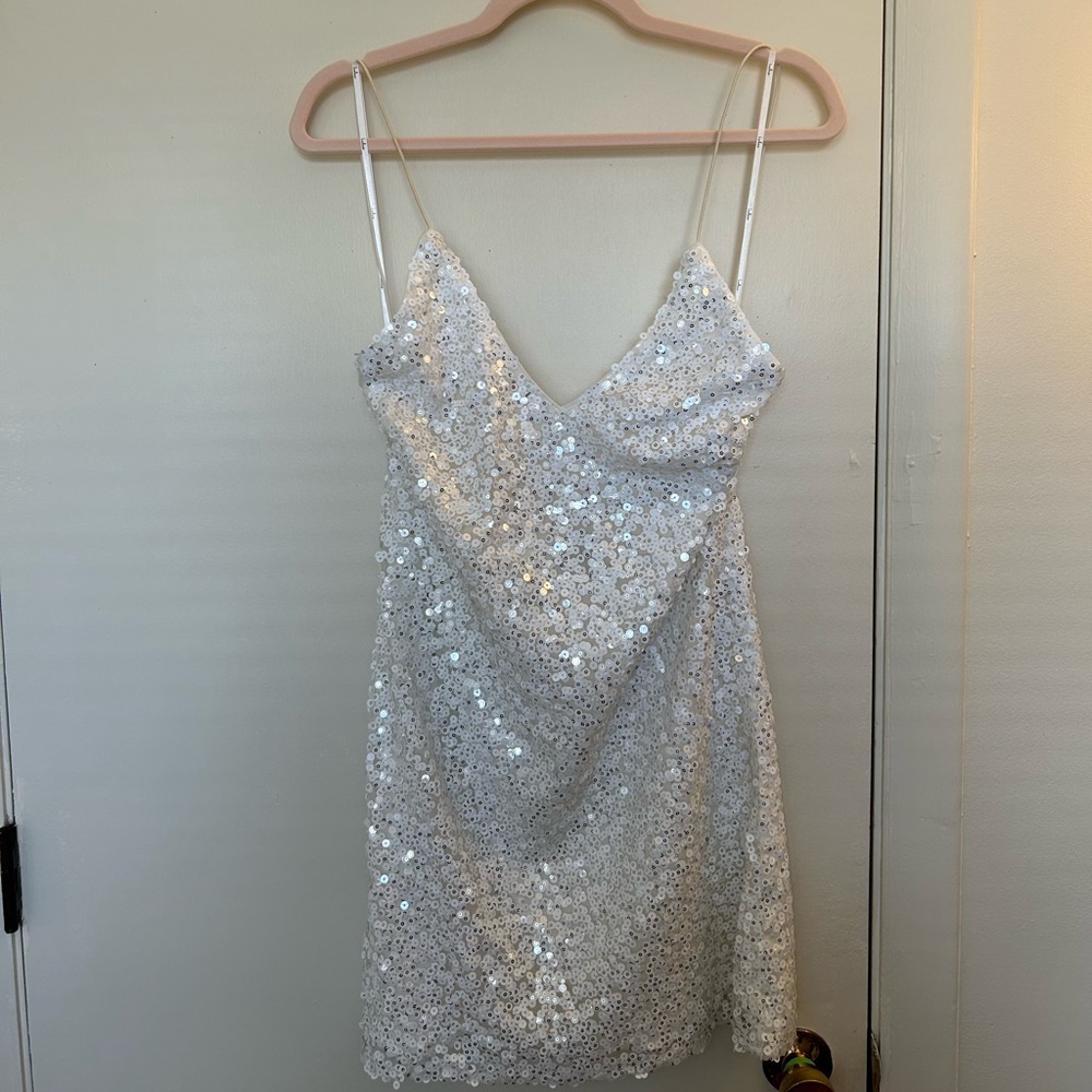 Sequin mini dress